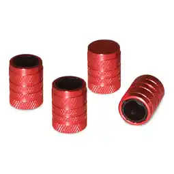 Walmart Slime Barrel Tire Valve Caps Ruby Red, Anodized Aluminum - 20338w offer