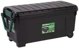 Walmart Remington 42 gal Plastic Storage Bins with Lids, Latching Totes, Heavy Duty Containers offer