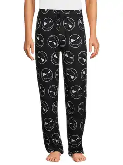Walmart Nightmare Before Christmas Jack Mens and Big Mens Graphic Sleep Pants, Sizes S-2XL offer