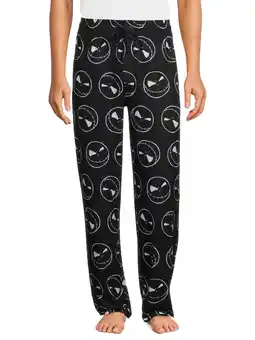 Walmart Nightmare Before Christmas Jack Mens and Big Mens Graphic Sleep Pants, Sizes S-2XL offer