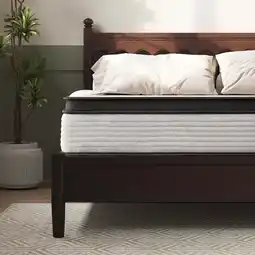 Walmart King Size Mattress, JIAVA 12 Hybrid Mattress Individually Pocket Innerspring Mattress offer