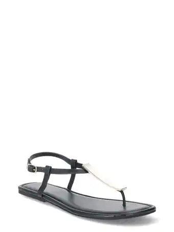 Walmart Time and Tru Women's Hardware T-Strap Sandals offer