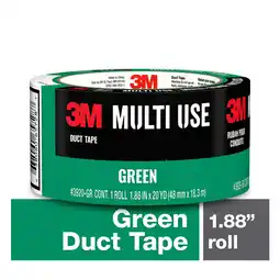 Walmart 3M Duct Tape, Green, Multi Use, 1.88 in x 20 yd, 1 Roll offer