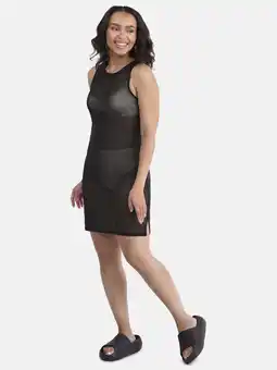 Walmart No Boundaries Women's Sheer Bling Mini Dress Coverup, Sizes XXS - XXL offer