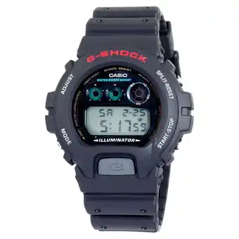 Walmart Casio G-Shock Digital Resin, Plastic Black Wristwatch DW6900-1V offer