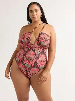 Walmart Sofia by Sofia Vergara Women's and Women's Plus Claudia One Piece Swimsuit, Sizes XS-3X offer