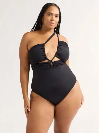 Walmart Sofia by Sofia Vergara Women's and Women's Plus Claudia One Piece Swimsuit, Sizes XS-3X offer