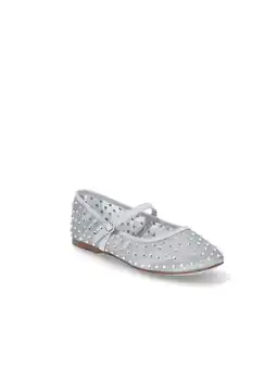 Walmart Madden NYC Little Girl & Big Girl Mesh Rhinestone Ballet Flats offer