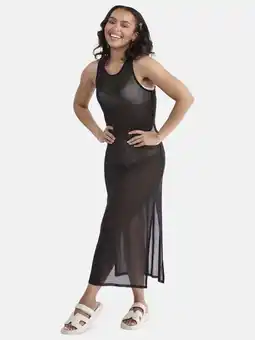 Walmart No Boundaries Women's Sheer Bling Maxi Dress Coverup, Sizes XXS - XXL offer