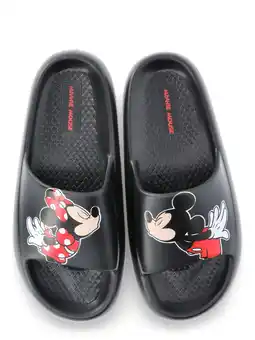 Walmart Disney Mickey & Minnie Mouse Women's Slide Sandals offer