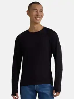 Walmart Ozark Trail Men's & Big Men's Merino Wool Blend Long Sleeve Tee with UPF50+, Sizes S-3XL offer