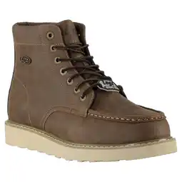 Walmart Lugz Work Men's Monterey Wide Steel Toe Moc Toe Chukka Work Boots offer