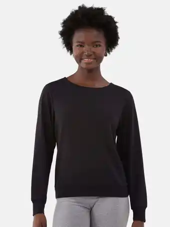 Walmart Avia Women's and Women's Plus Twist Back Top with Long Sleeves, Sizes XS-4X offer