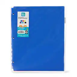 Walmart Pen+Gear 2-Pocket Poly Portfolio, 7 Count, Assorted Colors offer