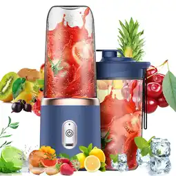 Walmart VIIWII Personal Blender for Smoothies Juice Portable Rechargeable Mini Bullet Blenders Cup offer