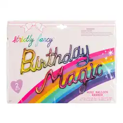 Walmart Strictly Fancy 22 Foil Balloon Banner offer