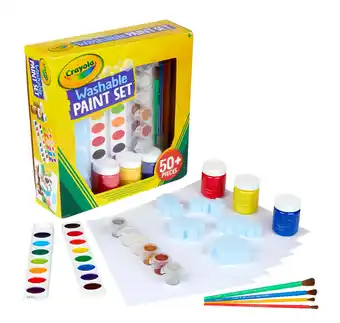 Walmart CRAYOLA KIDS WASHABLE PAINT SET offer