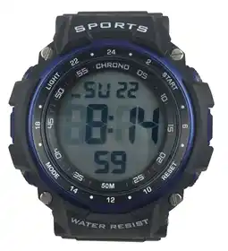 Walmart George Men's Digital Sport Wristwatch Plastic Strap offer