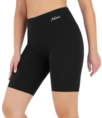 Walmart Nirlon Biker Shorts For Women - High Waisted Womens Workout Shorts Leggings offer