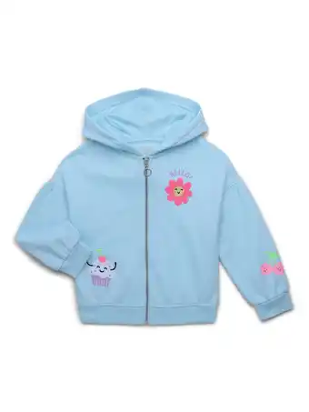 Walmart 365 Kids By Garanimals Girls Zip Up Hoodie, Sizes 4-10 offer