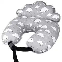 Walmart Rupoun Nursinfg Pillow with Waist Strap for Breastfeeding, Grey offer