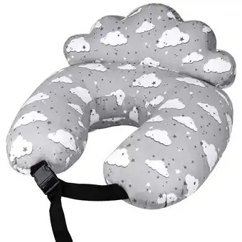 Walmart Rupoun Nursinfg Pillow with Waist Strap for Breastfeeding, Grey offer