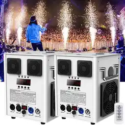 Walmart Cold Spark Machine 700W Large Cold Spark Firework Machine 6.6-16ft for DJ Special Effect offer