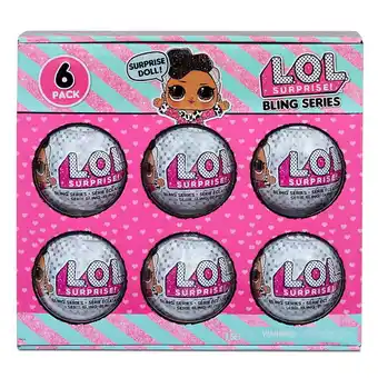 Walmart LOL Surprise Bling Tot 6pk, Great Gift for Kids Ages 4 5 6+ offer