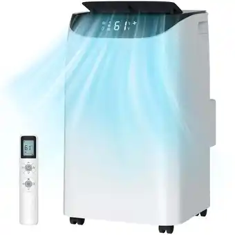 Walmart Agtana 14000 BTU Portable Air Conditioner, Fan, Dehumidifier, Remote, Cools up to 700 Sq. ft offer