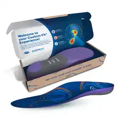 Walmart Dr. Scholls Custom Fit Orthotics Full Length Inserts, CF 530, Customized for Your Foot & Arch offer