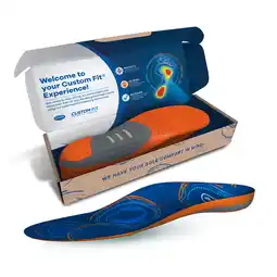 Walmart Dr. Scholls Custom Fit Orthotics Full Length Inserts, CF 730, Customized for Your Foot & Arch offer