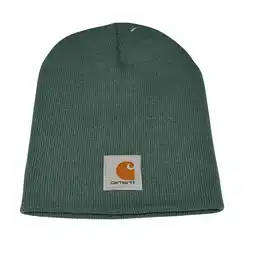 Walmart Carhartt Unisex Acrylic Knit Beanie, Sea Pine, One Size, 1 Count offer