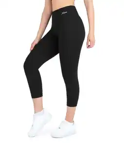 Walmart Nirlon 7/8 Capri Leggings For Women - High Waisted Women's Leggings Activewear offer