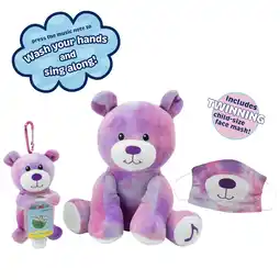 Walmart Animal Adventure Wellobeez Antimicrobial Musical Clean Crew Bear Plush Bundle offer