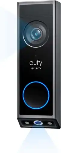Walmart eufy Security Video Doorbell E340, Dual Cameras with Delivery Guard, 2K Camera offer