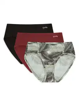 Walmart Kindly Yours Women's Sustainable Micro Hipster Panties, 3-Pack, Sizes XS to XXXL offer