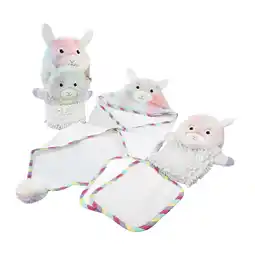 Walmart Baby Aspen Rainbow Llama Bath Gift Set, 4 Pc offer