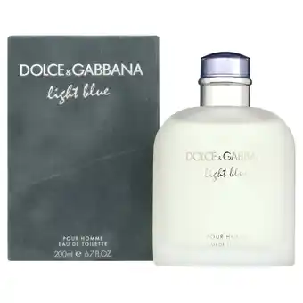 Walmart Dolce & Gabbana Light Blue Eau de Toilette, Cologne for Men, 6.7 Oz Full Size offer