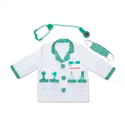 Walmart Melissa & Doug Doctor Role Play Costume Dress-Up Set (8 Pcs) offer
