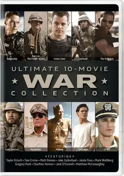 Walmart Ultimate 10-Movie War Collection (DVD) offer