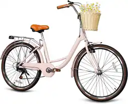 Walmart Linor 24 Inch Beach Cruiser Bike for Women offer