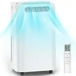 Walmart Agtana 14000 BTU Portable Air Conditioner with LCD Remote, Dehumidifier, Fan, up to 700 Sq. ft offer