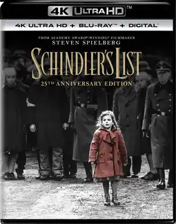 Walmart Schindler's List (4K Ultra HD) [UHD] offer
