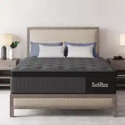 Walmart Duchessz 14inch Queen Mattress with Gel Memory Foam Hybrid Mattress in a Box Medium Firm,Adult offer