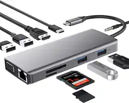 Walmart TOTU 11 in 1 USB C Laptop Docking Station offer