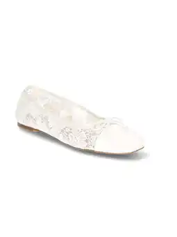 Walmart Time and Tru Women's Square Toe Lace Ballet Flats, Sizes 6-11 offer