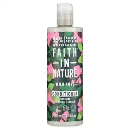 Walmart Faith in Nature Wild Rose Conditioner 400ml offer