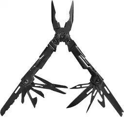 Walmart SOG PowerPint Mini Multi-Tool 18 Lightweight Specialty Utility Tools -Black offer