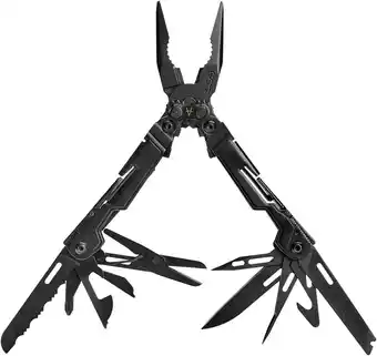 Walmart SOG PowerPint Mini Multi-Tool 18 Lightweight Specialty Utility Tools -Black offer