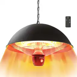 Walmart Westinghouse Gazebo Patio Heater, Auto Shut Off Overheat Protection, Adjustable Heat Output - Black offer